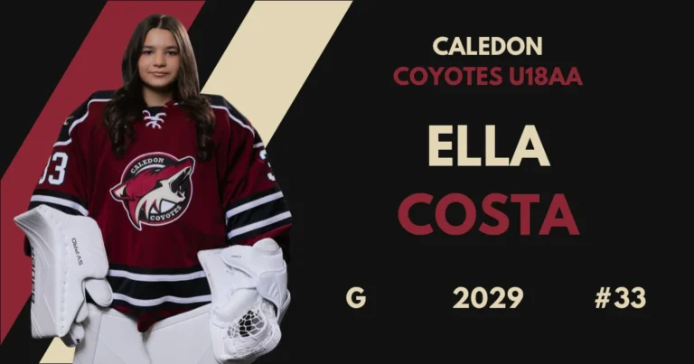 Ella Costa hockey profile feature image for The Hockey Observer